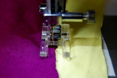 Applikationsfuß-in-Aktion